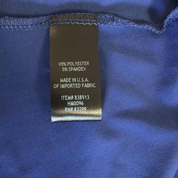 ANTHONY Originals Elegant Blue Mini Dress with Rhinestone Accents Long Sleeve 3X - Picture 11 of 11